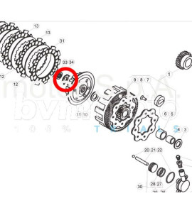 Beta Clutch Tab Washer