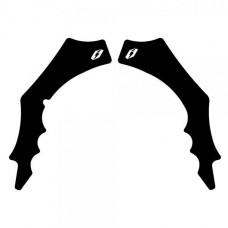 Jitsie Frame Stickers Montesa 4rt Black