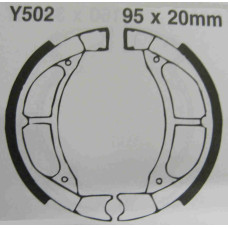 EBC502 Brake Shoes TY80 Front 
