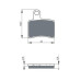 GOLD FREN Brake Pads GF228S3(RC) - Beta Rev3 250/270 05-08, 125/200 06-08