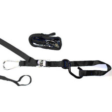 Raceline Tie Down (pair) with loop/snap hook BLACK